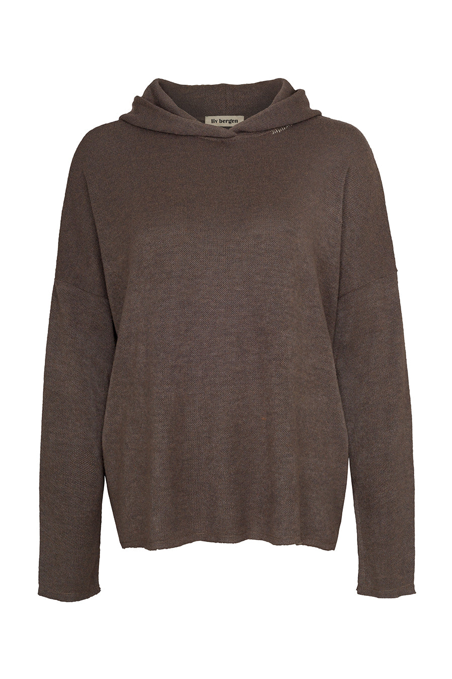 Liv Bergen Hoodie Knit in turbulence