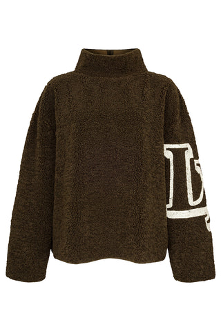 Sweater Teddy in olive