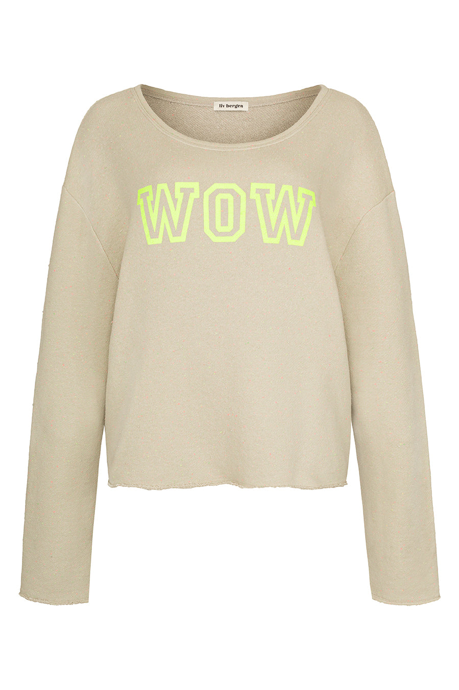 Liv Bergen Sweater WOW in sand