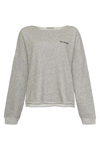 Sweater in grey melange