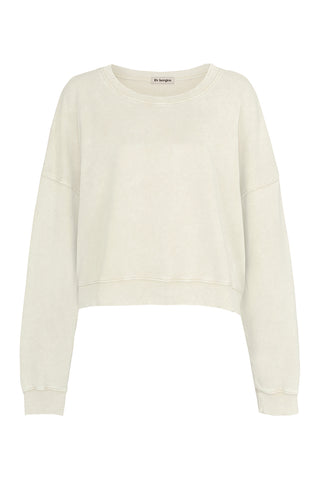 Sweater crop in ivory
