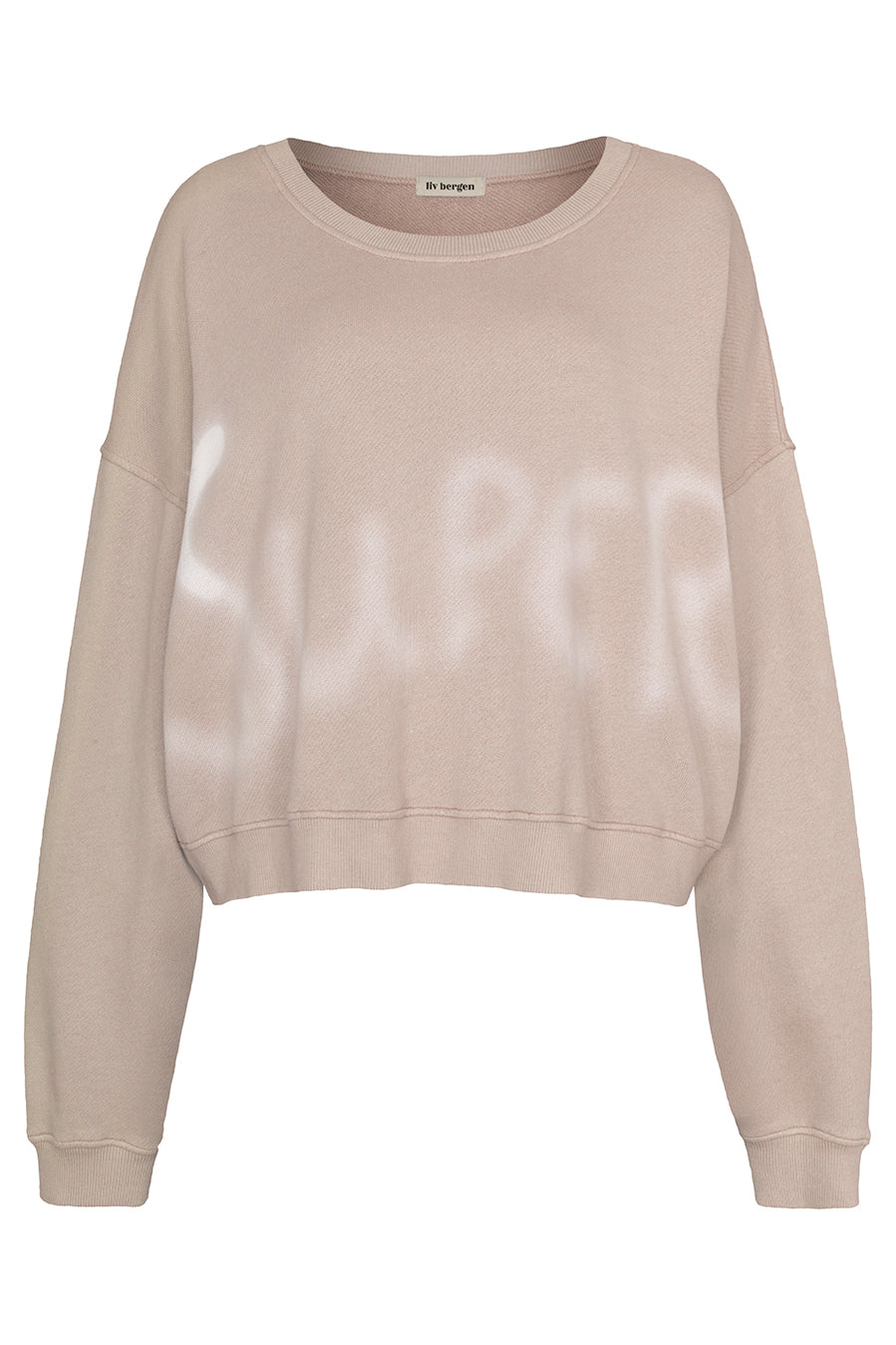 Liv Bergen Sweater Bleached in old rose