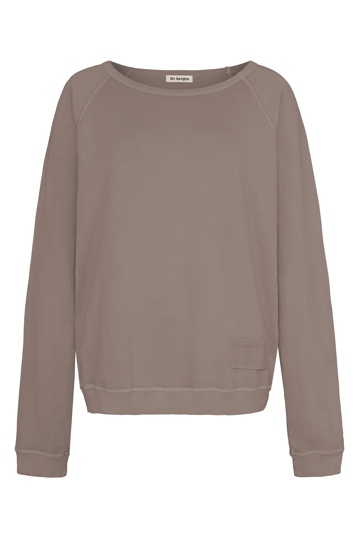 Liv Bergen Sweater Organic in walnut