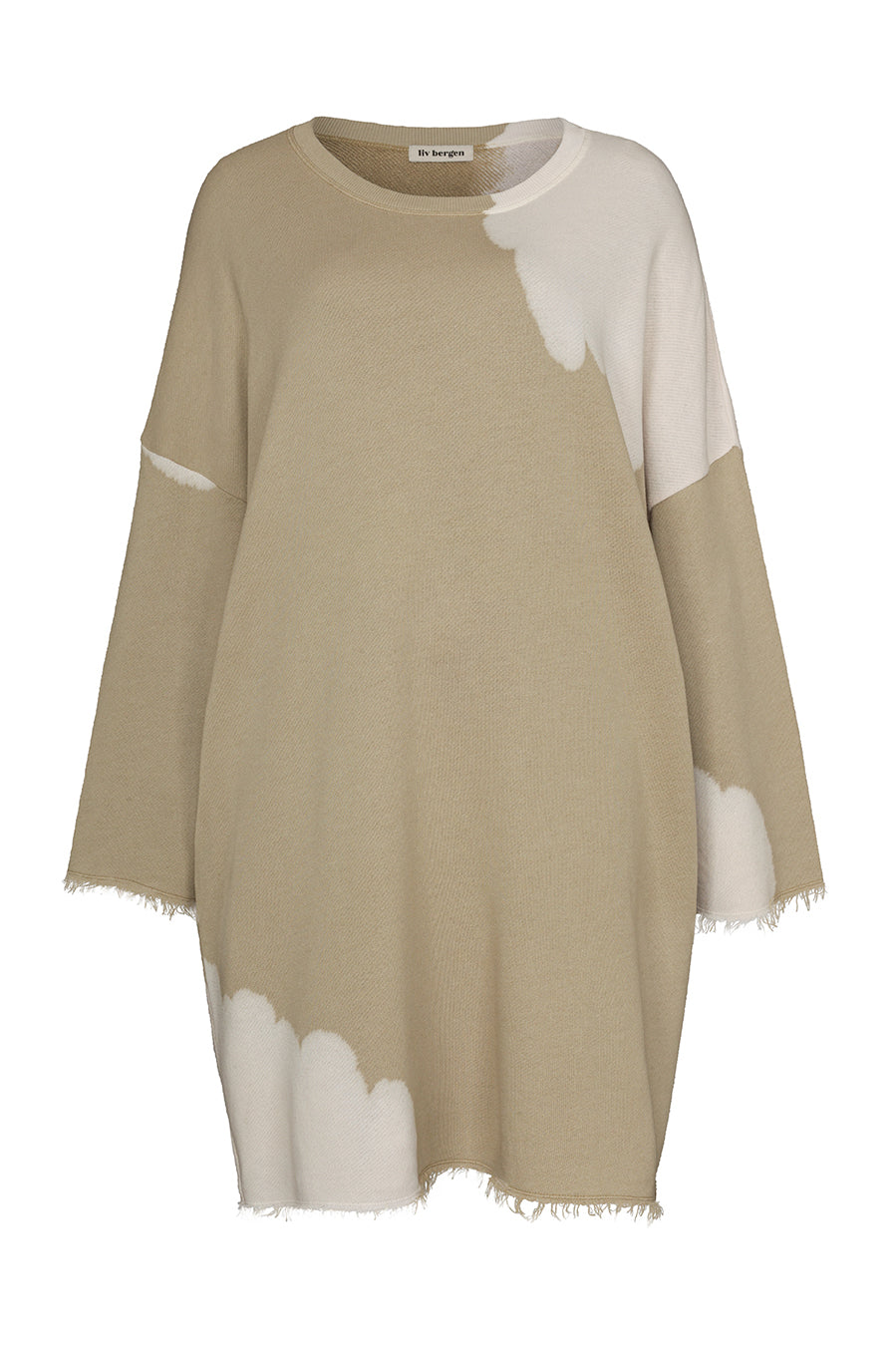 Liv Bergen Kleid Bleached in camel