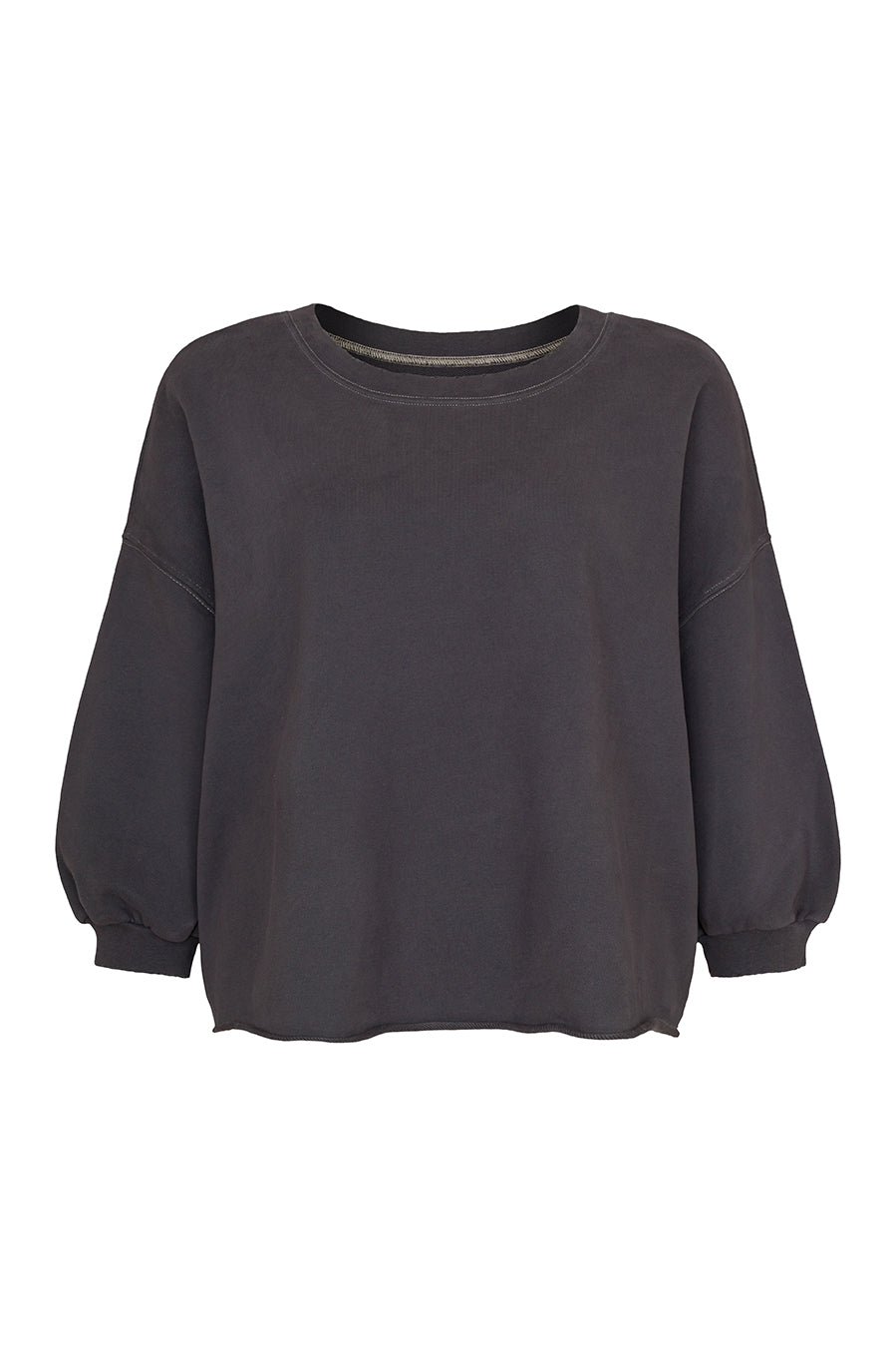 Liv Bergen Sweater Manama Organic in volcanic ash