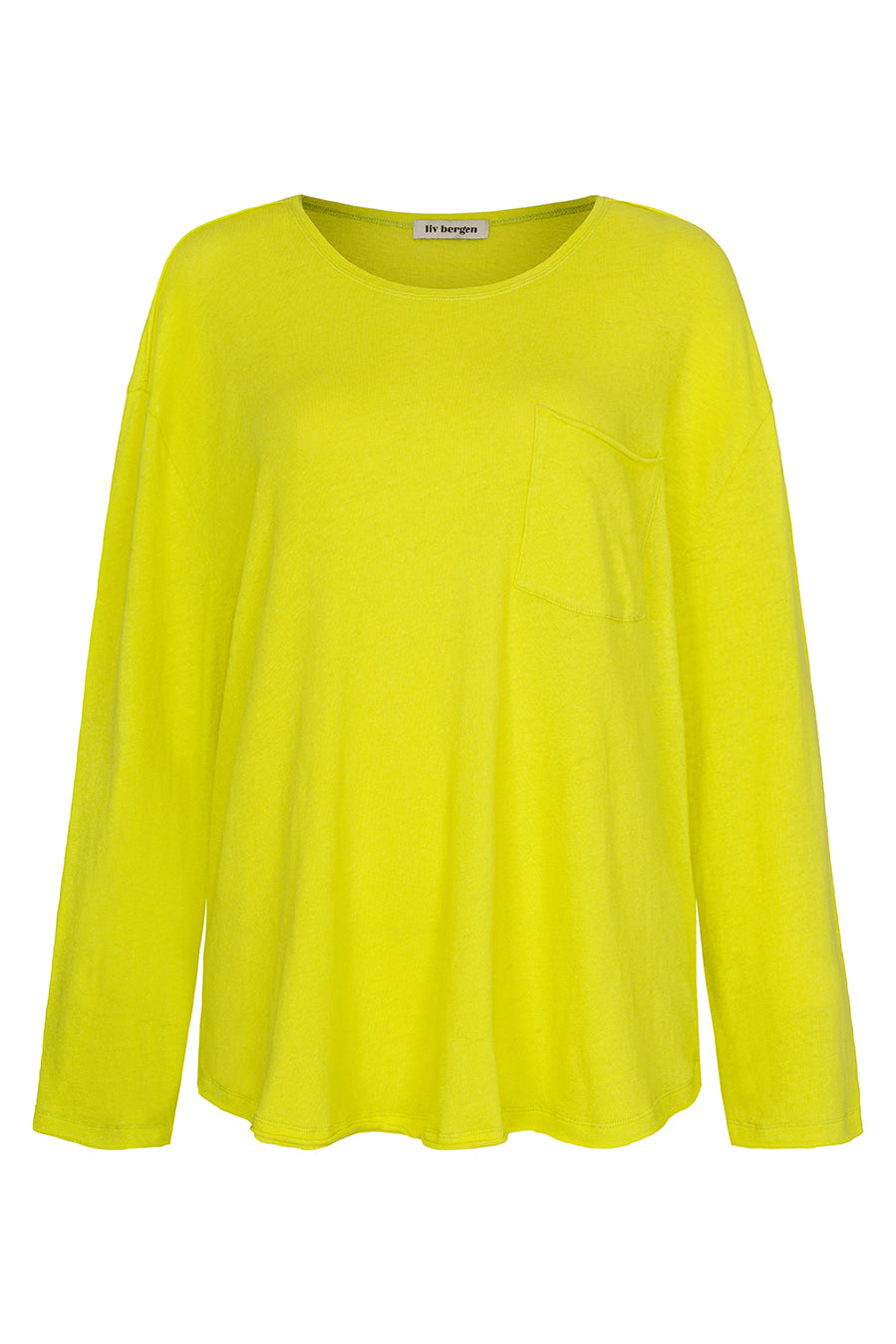 Liv Bergen Shirt L in neon yellow