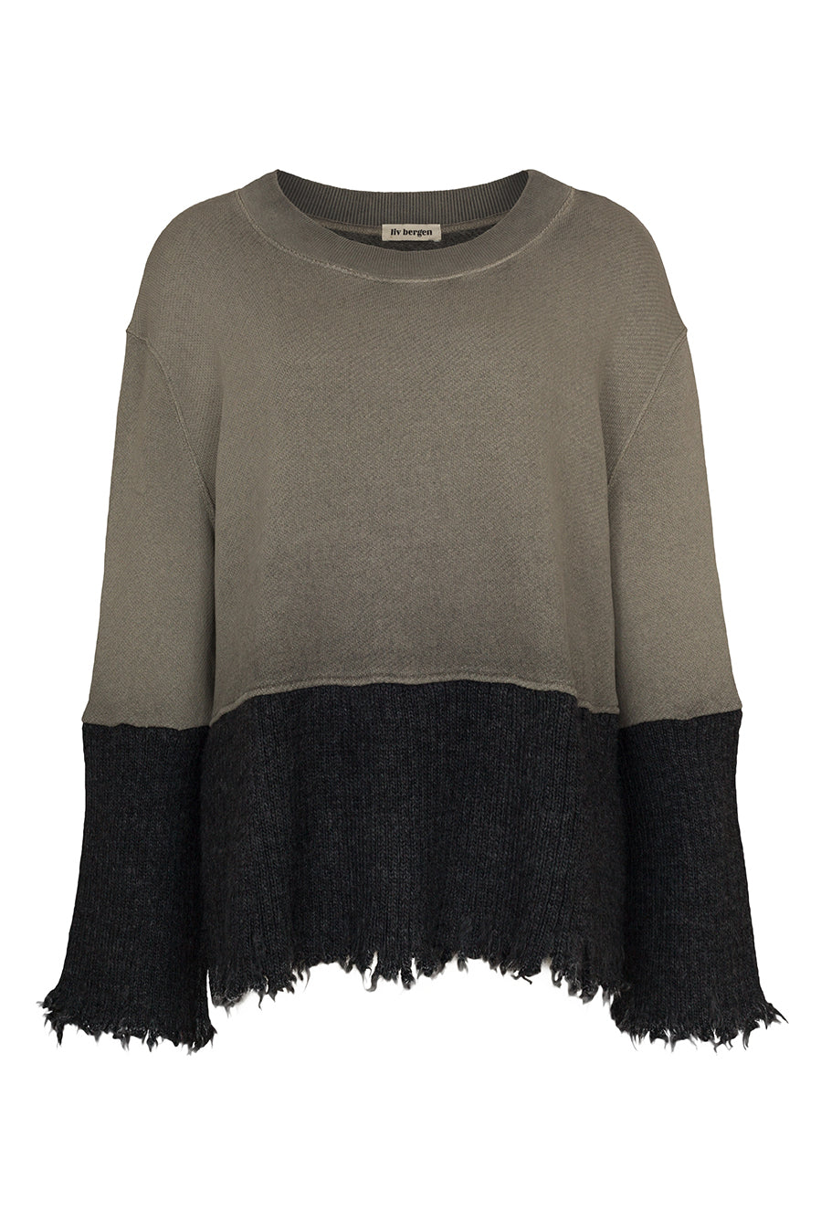 Liv Bergen Sweater Cotton dye in mocca