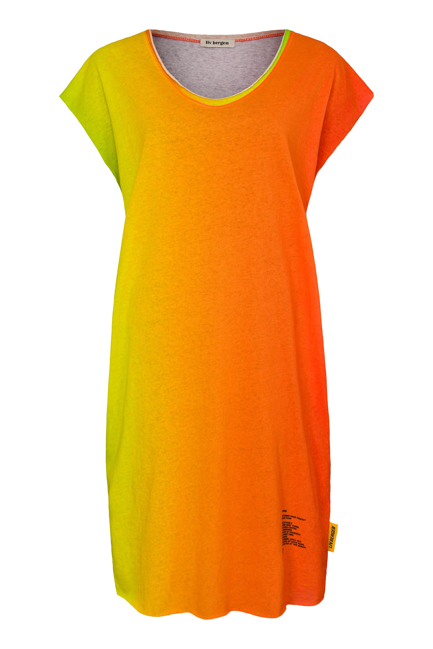 Liv Bergen Kleid Rainbow in multicolour