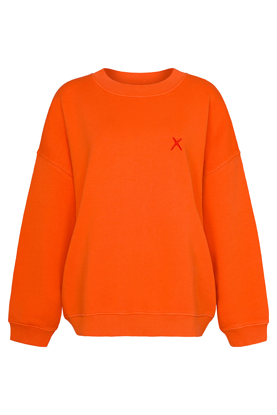 Liv Bergen Sweater RIVA in strong orange