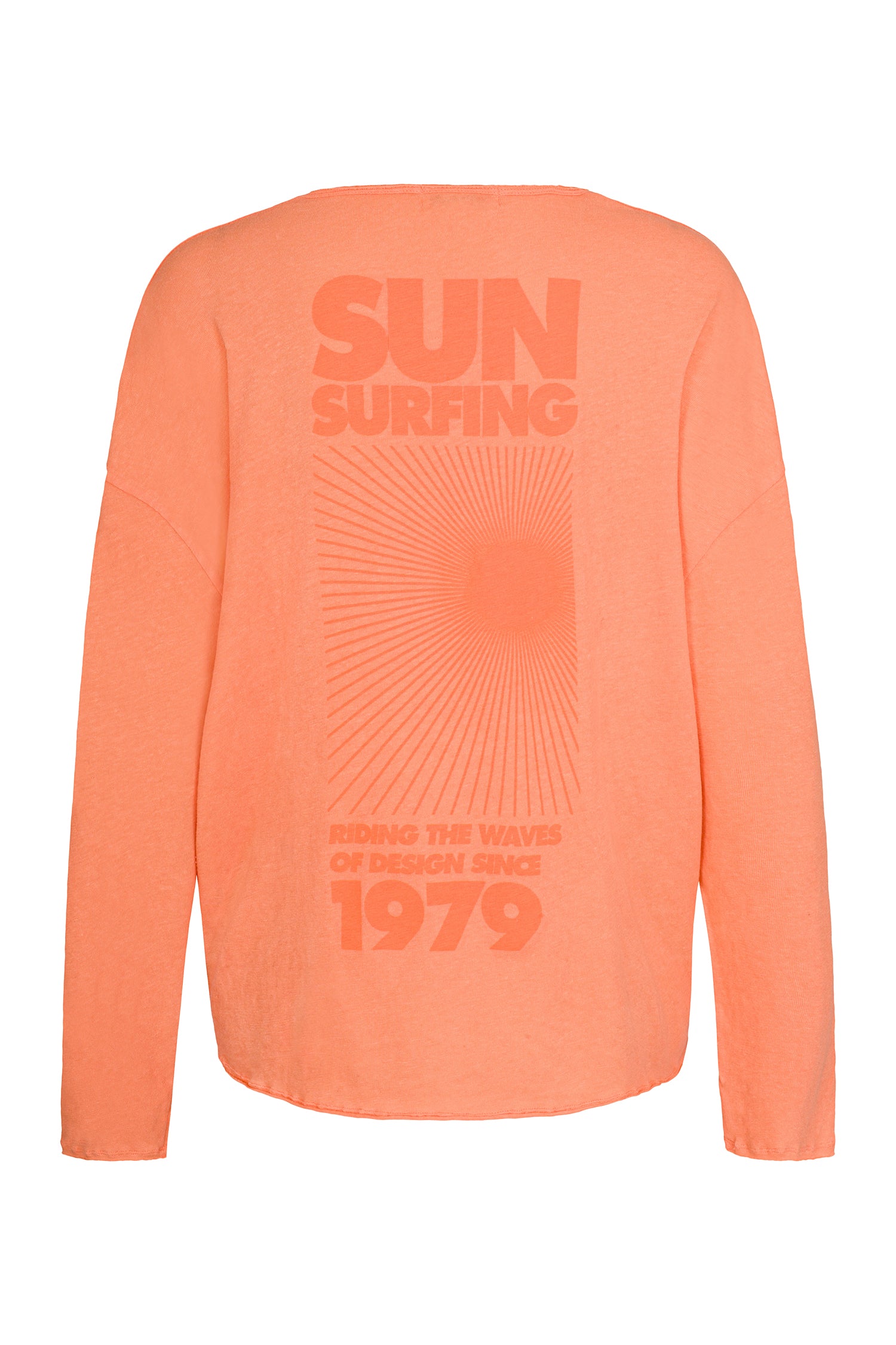 Liv Bergen Longsleeve SUN in neon orange