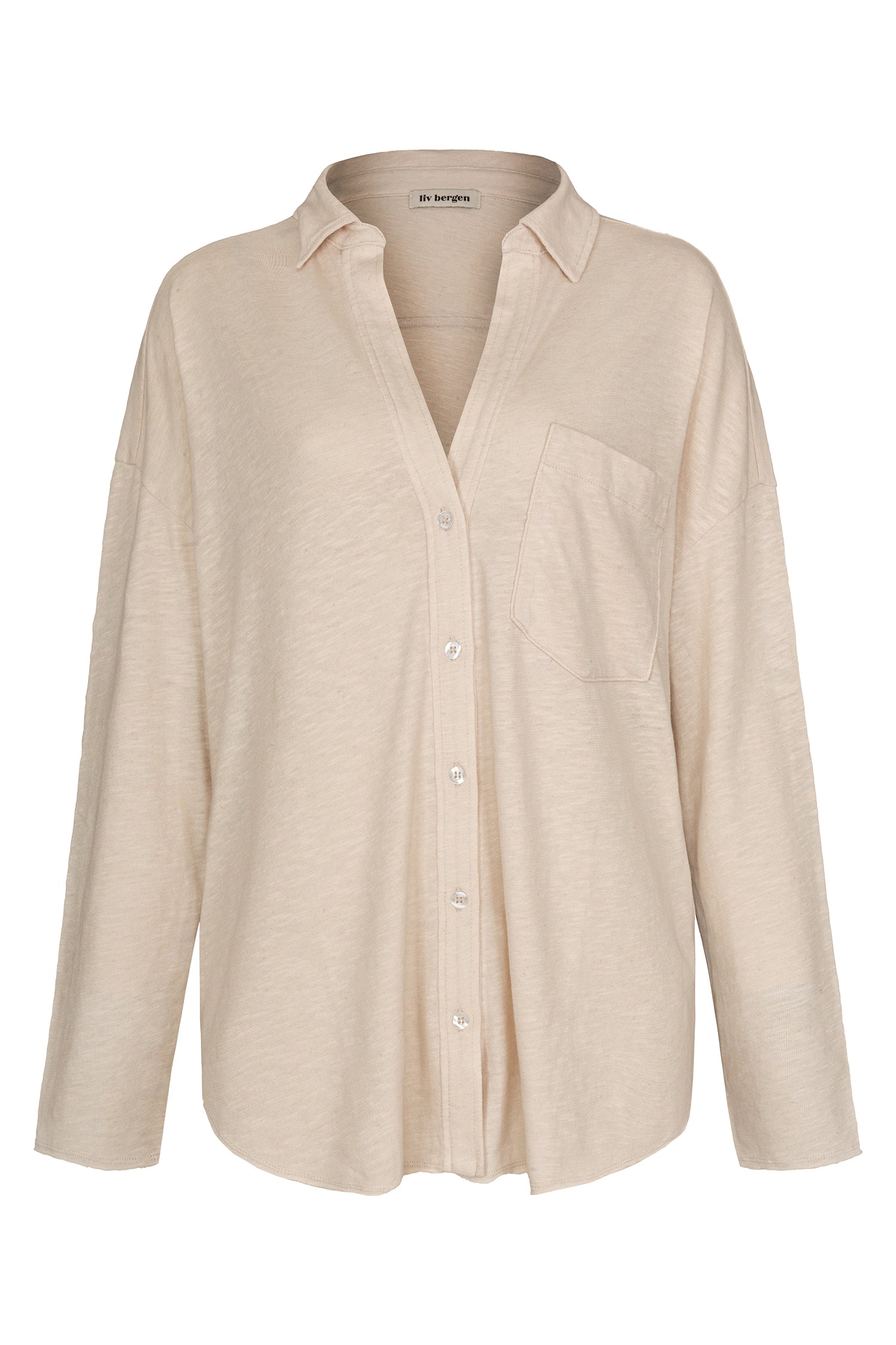 Liv Bergen Shirt HOLA in creme