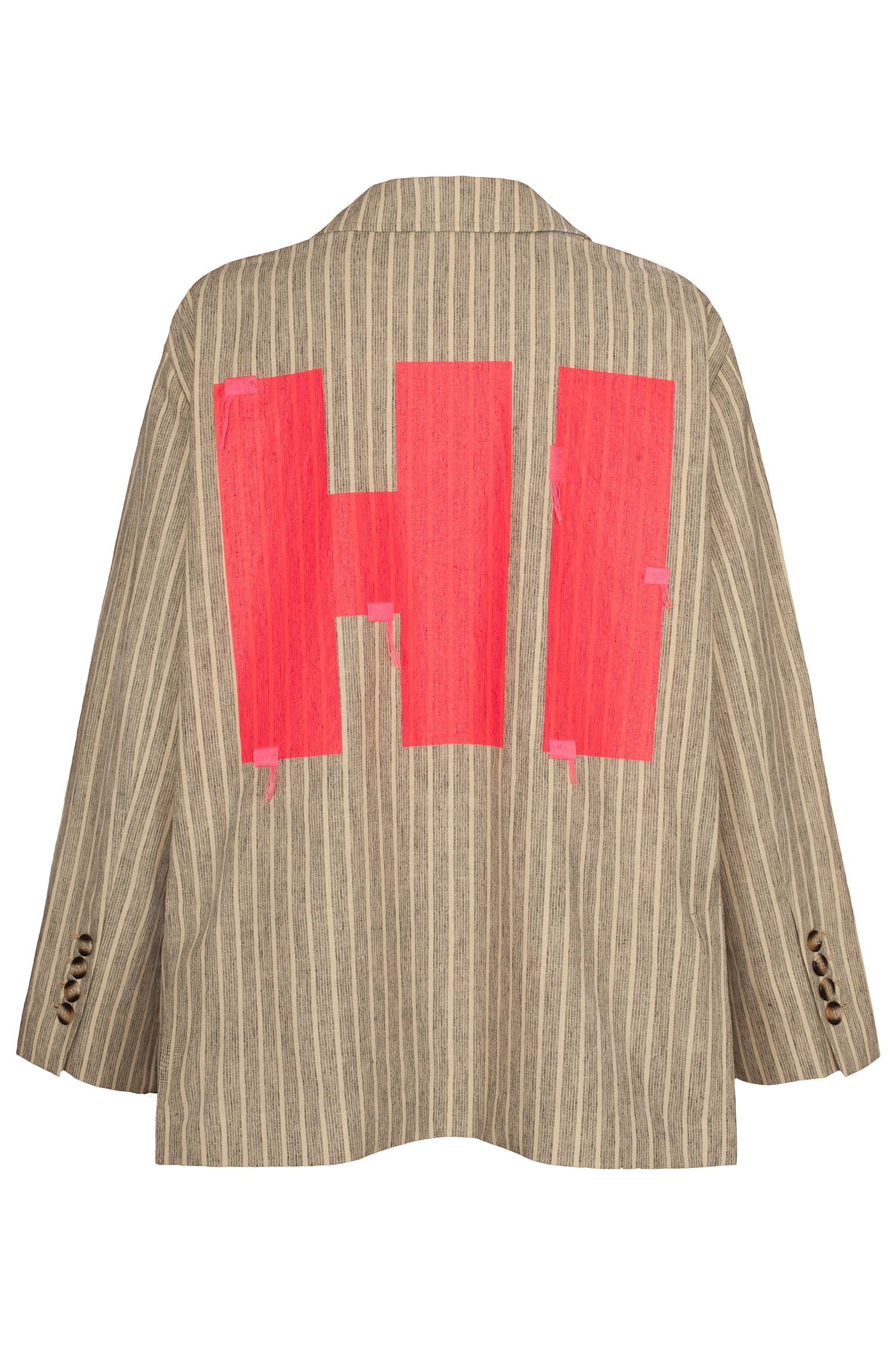 Liv Bergen Oversized Blazer HI in stripe