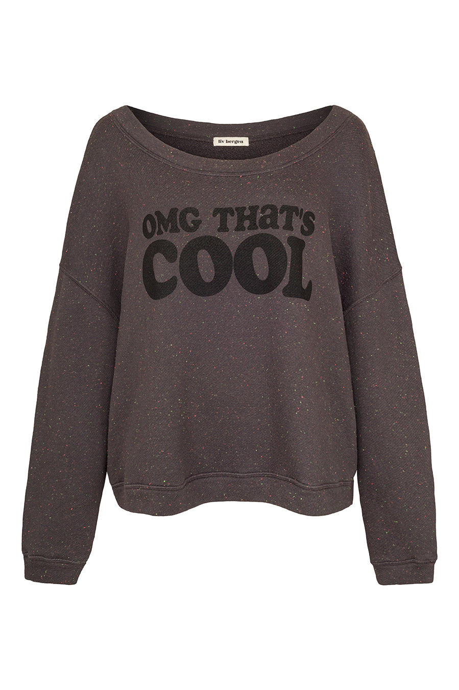 Liv Bergen Sweater COOL in asphalt