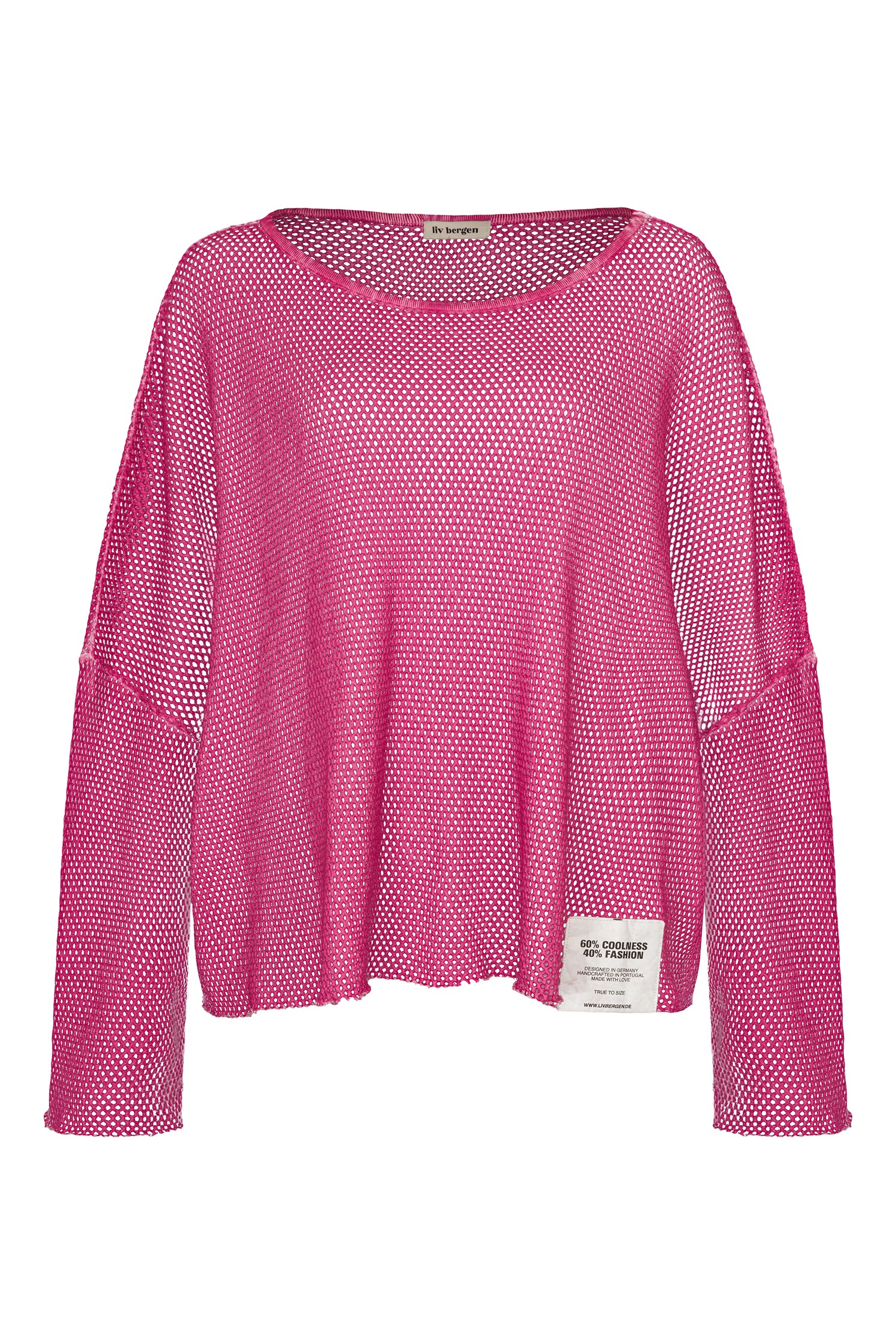 Liv Bergen Shirt Surf in raspberry rose