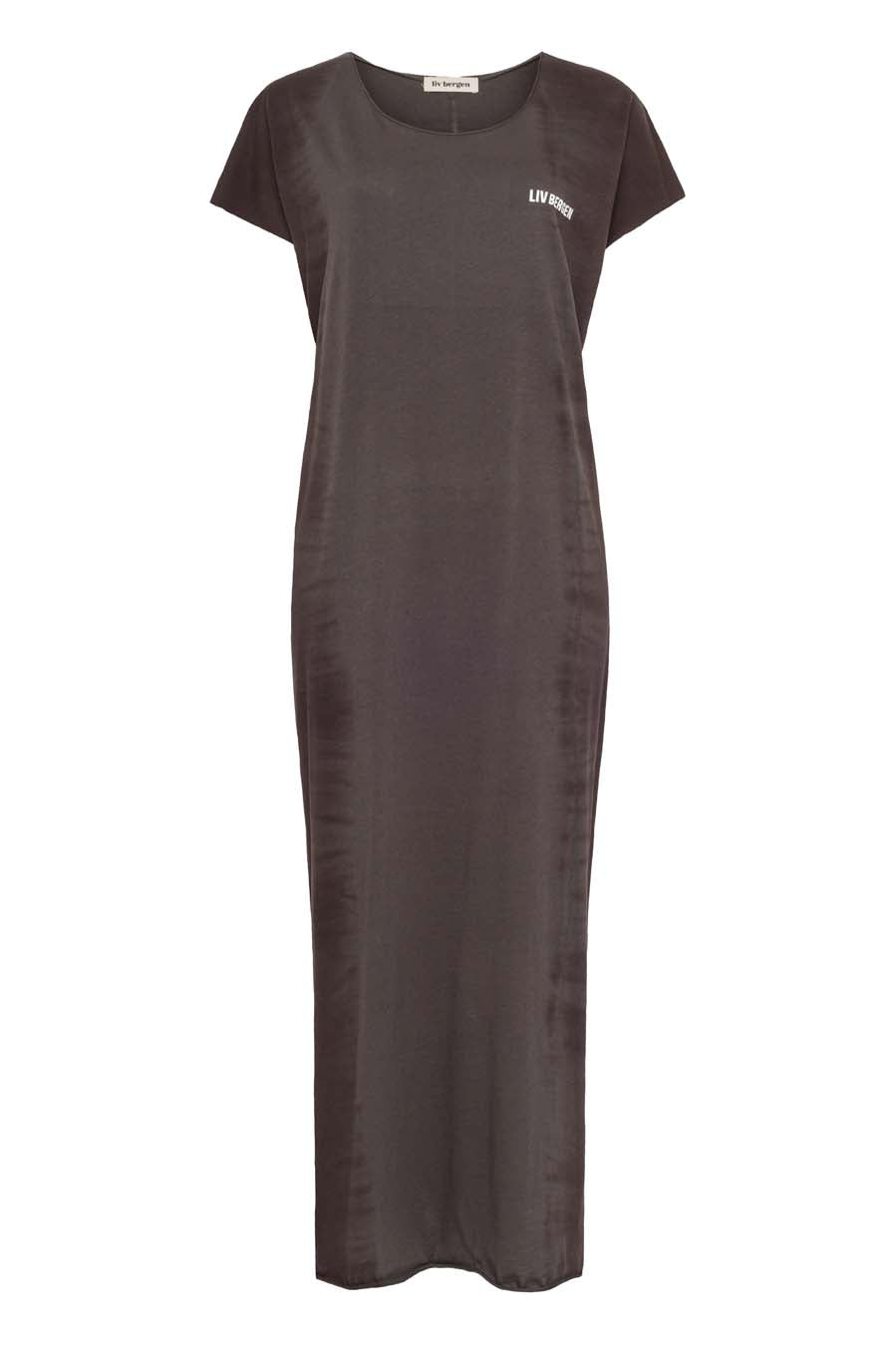 Liv Bergen Kleid Spray in charcoal