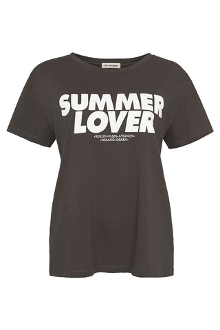 T-Shirt SUMMER LOVER in charcoal