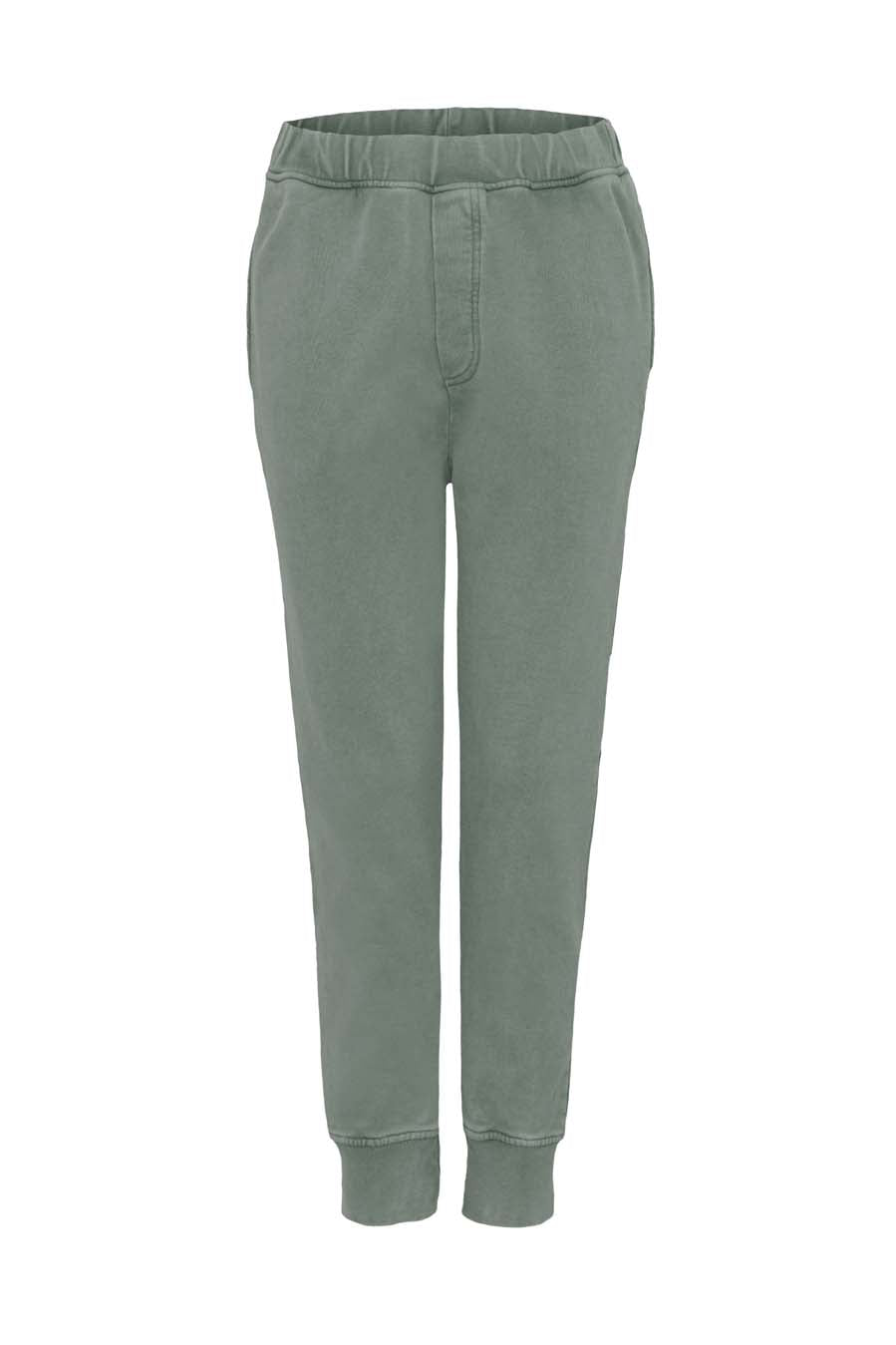 Liv Bergen Hose "100% Organic Cotton" in dusty green